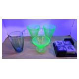 URANIUM DEPRESSION GLASS & MORE