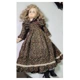 PV GERMAN PORCELAIN FACE DOLL