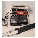 BATTERY CHARGER & RADIO