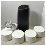 (4) GOOGLE WIFI MESH DEVICES, ROUTER