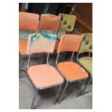VINTAGE DECO DINING CHAIRS, NEED WORK