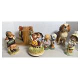 BOOKENDS & FIGURINES
