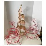 (2) CUPCAKE DISPLAYS & TIERED DECOR