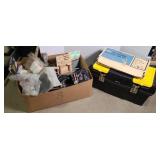 TOOL BOX & PAINTING SUPPLIES