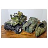MILITARY TOYS, PLASTIC