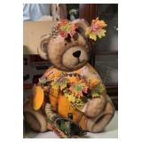 METAL BEAR & OTHER SPRING DECOR