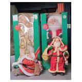 CHRISTMAS ANGEL & SANTA