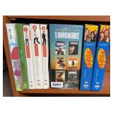 LONGMIRE, SEINFELD, CHUCK TV DVDS