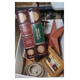 BOOK TISSUE BOX & DECOR