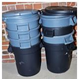 10 GALLON TRASH CANS