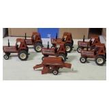 HESSTON TOY TRACTORS 1:64
