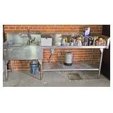 DISHWASHING STAINLESS SINK