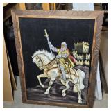 KNIGHT ON STEED ART