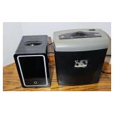 DESKTOP MINI REFRIGERATOR & PAPER SHREDDER