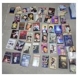 ELVIS BOOKS & VHS TAPES