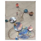 (3) LARGE METAL WALL ART