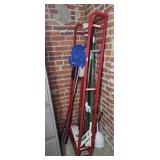 BROOM DISPLAY RACK