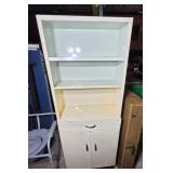 VINTAGE METAL KITCHEN CABINET