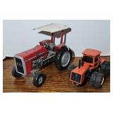 ALLIS CHALMERS & MASSEY FERGUSON TRACTORS, ERTL