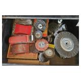 (3) DRAWERS OF ASSTD GRINDER ACCESSORIES