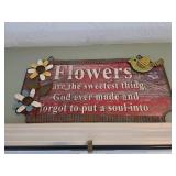 ASSTD DECORATIVE SIGNS & GREENERY