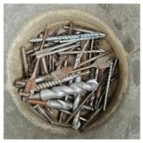 BUCKET OF DRILL BITS
