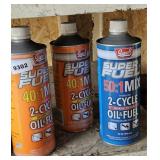 (2) CANISTERS OF 2 CYCLE FUEL