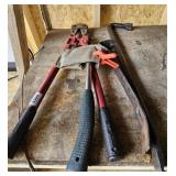 BOLT CUTTERS & PRY BARS