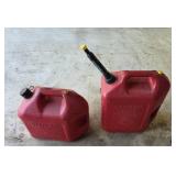 (2) GAS CANS