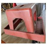 ROLLING SHOP STOOL