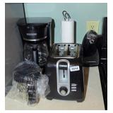 TOASTER, COFFEE MAKER, CAN OPENER