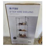 4 TIER WIRE SHELVING