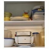 ASSTD PLASTIC CONTAINERS, STORAGE ITEMS & MORE