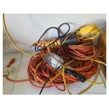 ASSTD EXTENSION CORDS & TROUBLE LIGHTS