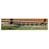 20 FT ALUMINUM EXTENSION LADDER
