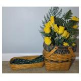 (2) LONGABERGER BASKETS