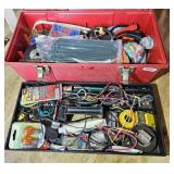 RED TOOLBOX W/ TOOLS