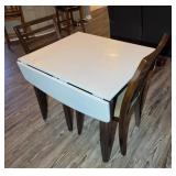DINETTE DROP LEAF TABLE W/ (2) CHAIRS