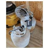 (2) PROPANE TANKS &  HEATER
