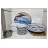 ASSTD CHINA & OTHER PLATES