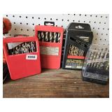 (4) DRILL BIT SETS