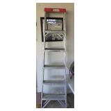 ALUMINUM A FRAME 6 FOOT DAVIDSON LADDER