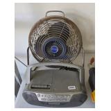 SONY RADIO & DAYTON FAN