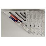(5) WORKPRO SQUARES, 7 INCH