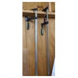 (3) LONG CLAMPS
