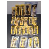 (20) DEWALT BITS & HOLDERS NEW