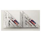 (4) WORKPRO ALUMINUM SQUARES