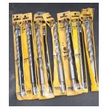 (7) DEWALT HAMMER DRILL BITS