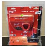 MILWAUKEE M12 BATTERY & CHARGER
