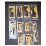 (10) DEWALT BIT & HOLDERS
